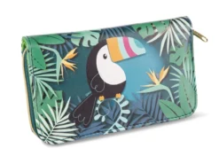 Nici 45429 Geldbeutel Langbörse Tukan Aus Kunstleder Ca 16x9,5cm Tropicano Toucan