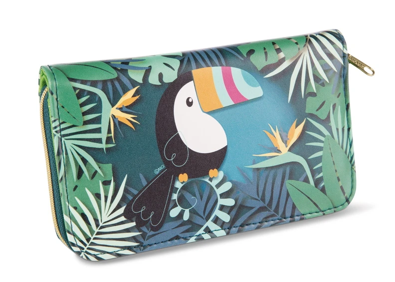 Nici 45429 Geldbeutel Langbörse Tukan Aus Kunstleder Ca 16x9,5cm Tropicano Toucan 1 Nici 45429 Geldbeutel Langbörse Tukan Aus Kunstleder Ca 16x9,5cm Tropicano Toucan