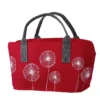 Gilde 45548 Filz Tasche "Pusteblume" Tragetasche Einkaufstasche Rot