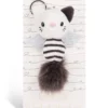 Nici 46040 Schlüsselanhänger Schutzkätzchen Guardian Angels 12cm Schwarz Gestr.