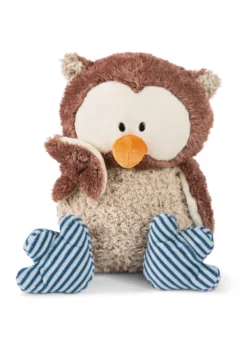 Nici 48079 Eule Oscar 50cm Mit Drehbarem Kopf Plüsch The Owlsons