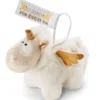 Nici 46376 Einhorn-Engel Angelia 11cm Mit Loop Plüsch Weiß-gold Bin Für Dich Da
