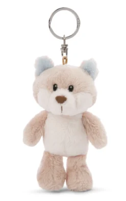 Nici 47280 Schlüsselanhänger Schneefuchs Nordin 10cm Plüsch Winter Discovery