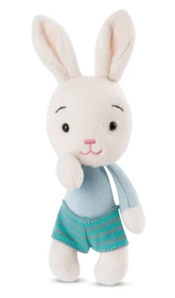 Nici 47511 Happy Bunnies Bunny Hase Creme Blaues Shirt 15cm Plüsch Kuscheltier -Nicii Plusch Geschaft 47511 04 ZA Frei 1202x2048