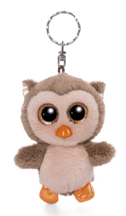Nici 47693 Schlüsselanhänger Glubschis Forest Eule Twila 9cm Plüsch GREEN