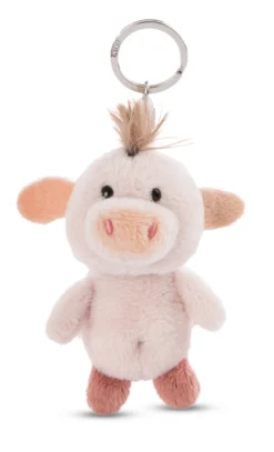 Nici 47774 Schlüsselanhänger Schwein Pigwick 10cm Farm Friends Plüsch GREEN