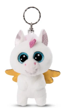 Nici 47832 Schlüsselanhänger Glubschis Guardian Angel Einhorn Glowy Kaddi 9cm