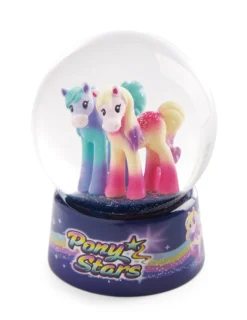 Nici 47855 Schüttelkugel Pony Stars Pferde Starjumper & Candydust 8cm Groß