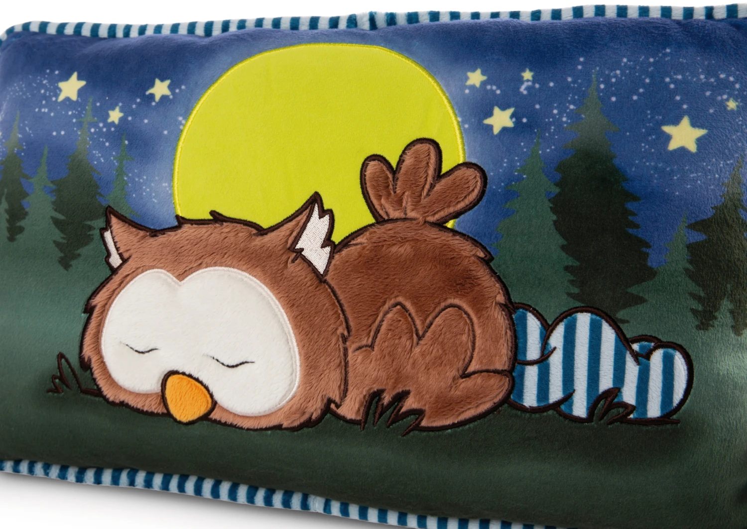 Nici 47879 Kissen Eule Oscar Schlafend Glow In The Dark 43x25cm Plüsch Owlsons 4 Nici 47879 Kissen Eule Oscar Schlafend Glow In The Dark 43x25cm Plüsch Owlsons – Bild 4