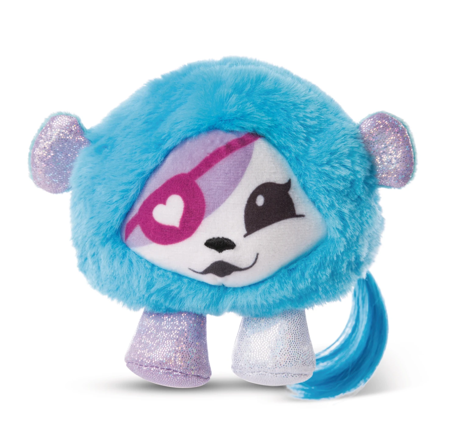 Nici 47906 Pixidoos Pets 2-in-1 Wendeplüsch Affe Nanbi 12cm Blau-lila Plüsch 2 Nici 47906 Pixidoos Pets 2-in-1 Wendeplüsch Affe Nanbi 12cm Blau-lila Plüsch – Bild 2