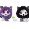 Nici 47909 Pixidoos Pets 2-in-1 Wendeplüsch Katze Sunbi 12cm Lila-schwarz Plüsch