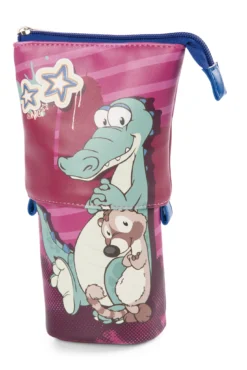Nici 47984 Mäppchen Schlamper Verstellbar Krokodil & Nilpferd Wild Friends GREEN -Nicii Plusch Geschaft 47984 02 ZA Frei 1368x2048