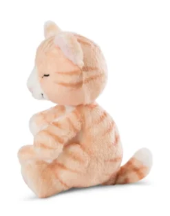 Nici 48087 Sleeping Kitties Schlafende Katze Im Körbchen 12cm Plüsch Rot -Nicii Plusch Geschaft 48087 03 ZA Frei me