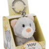 Nici 48127 Schlüsselanhänger Message Friends 6cm - Katze "You Are The Best!"