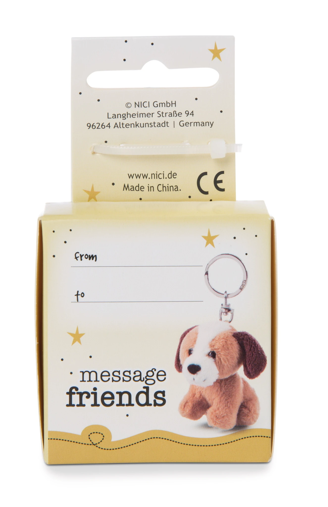 Nici 48137 Schlüsselanhänger Message Friends 6cm - Hund "You Are The Best!" 2 Nici 48137 Schlüsselanhänger Message Friends 6cm - Hund "You Are The Best!" – Bild 2