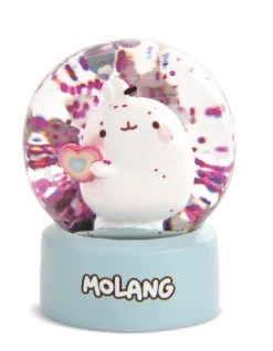 Nici 48233 Schüttelkugel Traumkugel Schneekugel Molang Regenbogen 6,5cm Kawaii