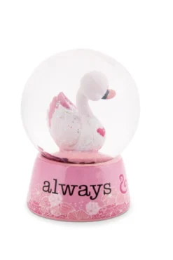 Nici 48282 Schüttelkugel Schneekugel Schwan Weiß 6,5cm Love Classics -Nicii Plusch Geschaft 48282 02 ZA Frei me 1