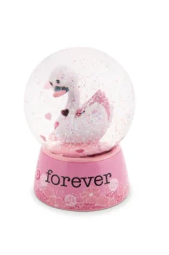 Nici 48282 + 48283 Schüttelkugel Schneekugel SET 2 Schwäne 6,5cm Love Classics -Nicii Plusch Geschaft 48282 03 ZA Fre me