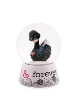 Nici 48282 + 48283 Schüttelkugel Schneekugel SET 2 Schwäne 6,5cm Love Classics -Nicii Plusch Geschaft 48283 01 HA Frei me 1