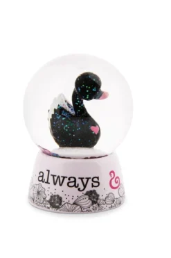 Nici 48282 + 48283 Schüttelkugel Schneekugel SET 2 Schwäne 6,5cm Love Classics -Nicii Plusch Geschaft 48283 02 ZA Frei me 1