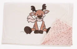 Nici 48335 Plüschdecke Rentier Jonte Ca. 140x175cm Winter Friends GREEN -Nicii Plusch Geschaft 48335 01 HA vorl 2048x1302