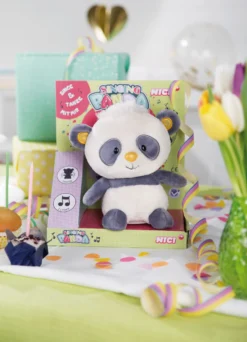 Nici 48417 Singing Panda Mit Sing- & Tanzfunktion Ca 20cm Plüsch Kuscheltier