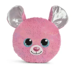 Nici 48580 Kissen GLUBSCHIS Maus Miss Mausie 32x32cm Figürlich Plüsch