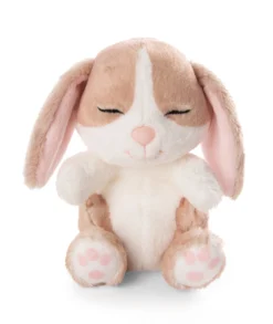 Nici 48709 Sleeping Pets Bunnies Hase Cappuccino 12cm Schlafend Im Körbchen Grün -Nicii Plusch Geschaft 48709 04 ZA Frei 1726x2048