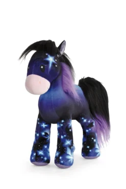 Nici 48755 Pony Stars Pferd Starflower Blau 35cm Stehend Plüsch GREEN