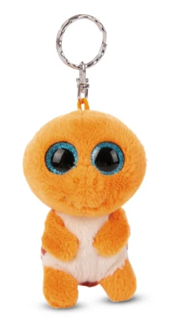 Nici 48763 Schlüsselanhänger GLUBSCHIS Schildkröte Hubbli Orange 9cm GREEN