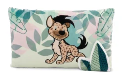 Nici 48868 Kissen Hyäne Helgi 43x25cm Plüsch Kuschelkissen GREEN Wild Friends