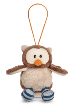 Nici 48932 Wendekuscheltier Eule Oscar Im Nest Gelb 12cm Mit Loop Wendeplüsch -Nicii Plusch Geschaft 48932 03 ZA Weiss 1486x2048