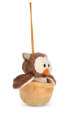 Nici 48932 Wendekuscheltier Eule Oscar Im Nest Gelb 12cm Mit Loop Wendeplüsch -Nicii Plusch Geschaft 48932 06 ZA Weiss 1296x2048