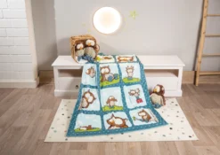 Nici 48936 Decke Eule Oscar Kuscheldecke Kinderdecke Ca 106x140cm Plüsch -Nicii Plusch Geschaft 48936 10 48078 48079 Milieu 2048x1447