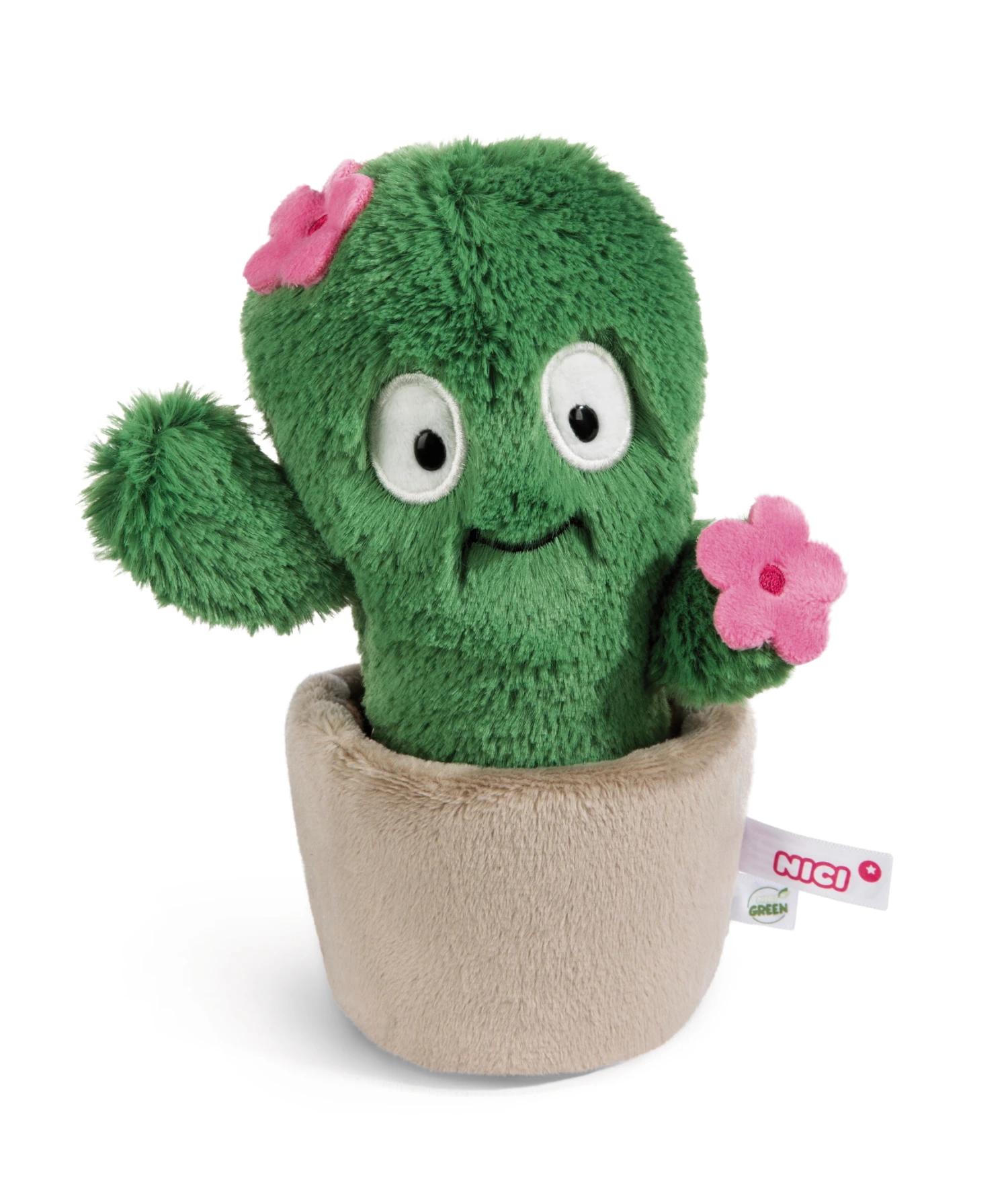 Nici 48941 Kaktus Pflanze Henriette 18cm Plüschfigur GREEN Funny Flowers 2 Nici 48941 Kaktus Pflanze Henriette 18cm Plüschfigur GREEN Funny Flowers – Bild 2