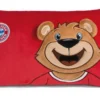 Nici 49080 Kissen FC BAYERN MÜNCHEN Bär Berni 43x25cm Plüsch FCB Dekokissen