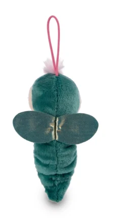 Nici 49105 Glühwürmchen Glim Jim 13cm Mit Loop Plüsch Theodor Midnight Floral -Nicii Plusch Geschaft 49105 04 ZA weiss 1139x2048