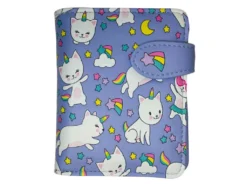 Bb Klostermann Geldbeutel Geldbörse Katzen Hellblau 51163