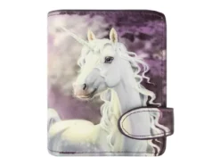 Bb Klostermann Geldbeutel Geldbörse 51205 Einhorn Aubergine