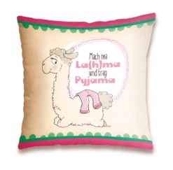 Nici 42163 Baumwollkissen Bedruckt Lama "Mach Ma La(h)ma" 37x37cm -Nicii Plusch Geschaft 575iyqboidxIUAj