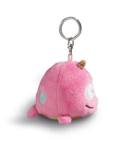 Nici 41850 Schlüsselanhänger Einhorn-Wal Rainbow Bubble 10cm BeanBag Plüsch