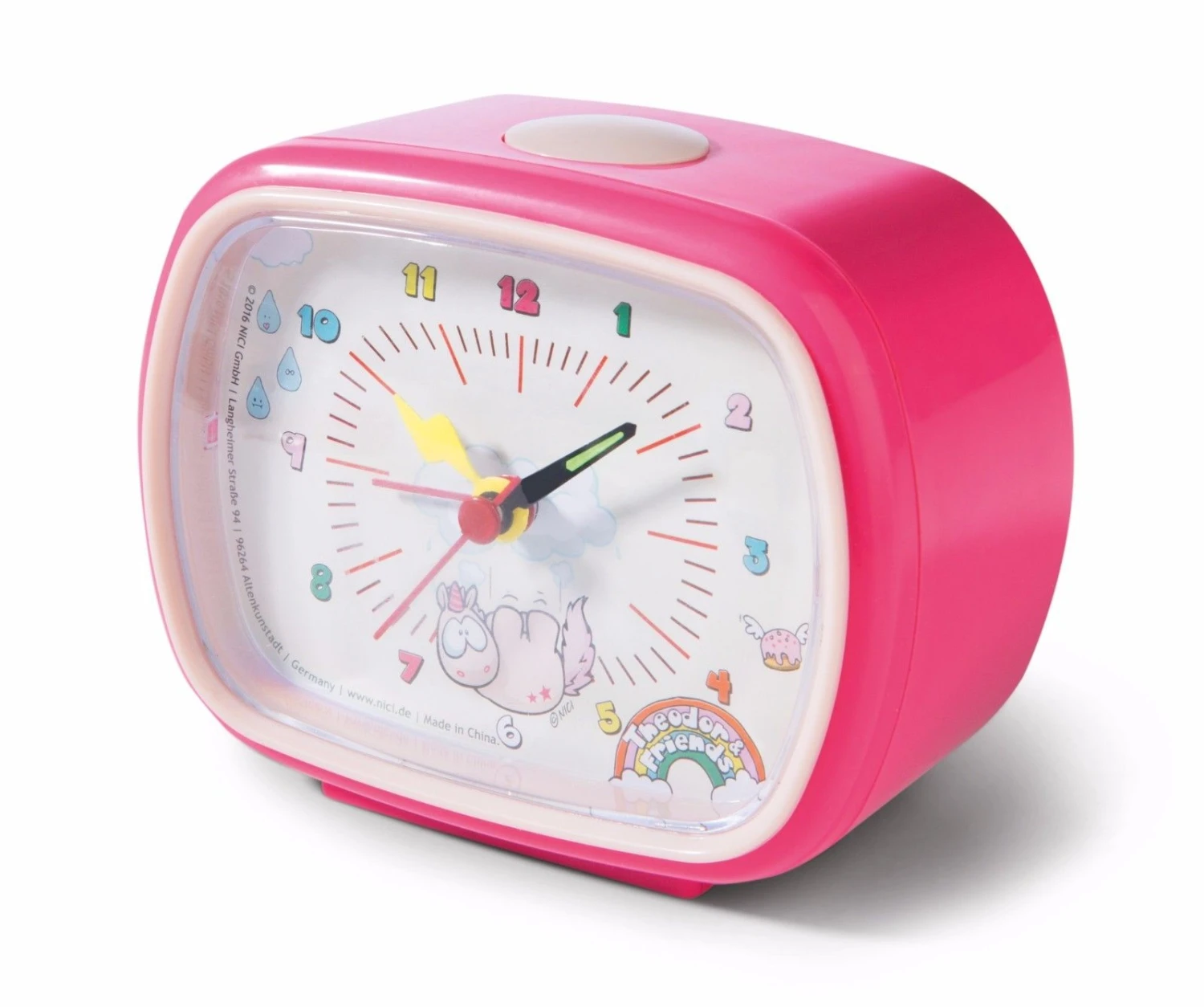 Nici 40989 Wecker Einhorn Theodor & Friends Standwecker In Geschenkbox 2 Nici 40989 Wecker Einhorn Theodor & Friends Standwecker In Geschenkbox – Bild 2