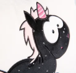 Nici 41428 Kissen Schwarzes Einhorn Carbon Flash Rechteckig 43x25cm Plüsch -Nicii Plusch Geschaft 57bt0OWNdq5FpH1