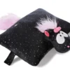 Nici 41426 Kuscheltier-Kissen 2in1 Schwarzes Einhorn Carbon Flash Plüsch 40x30cm
