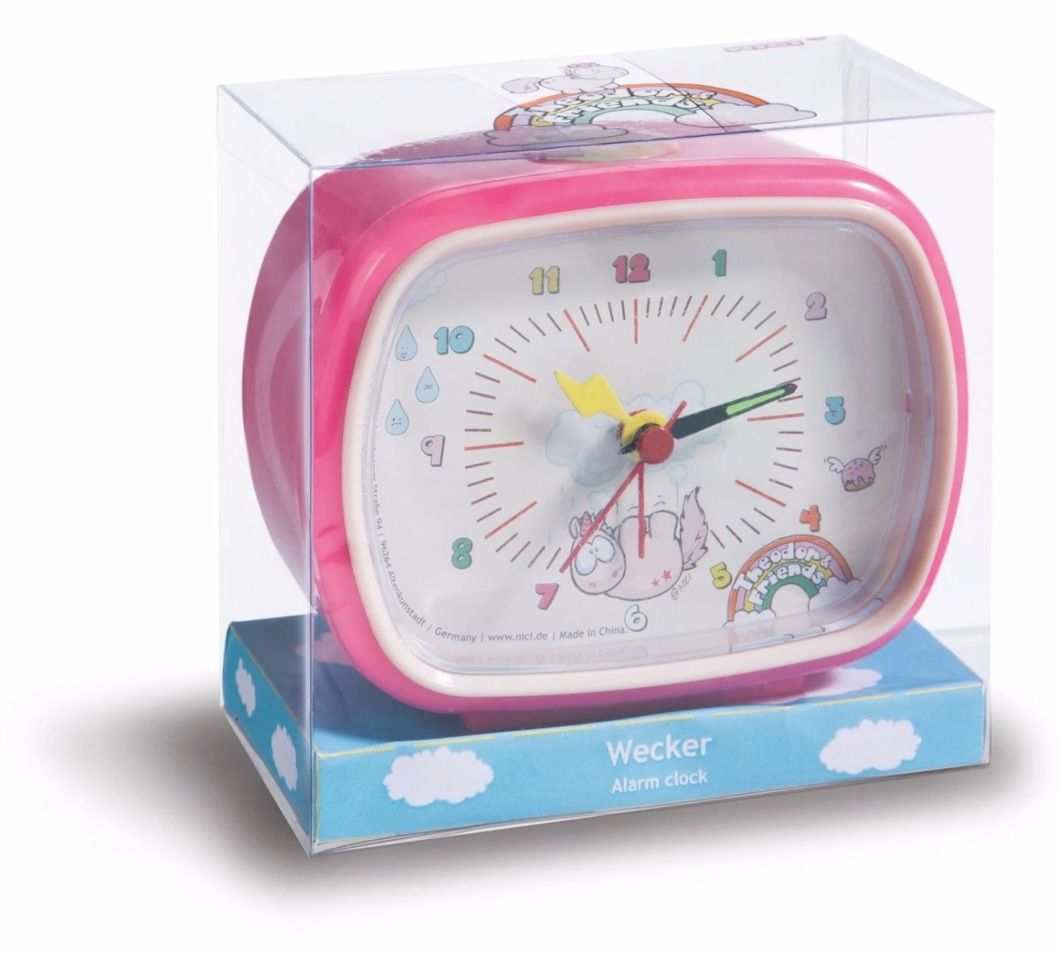 Nici 40989 Wecker Einhorn Theodor & Friends Standwecker In Geschenkbox 3 Nici 40989 Wecker Einhorn Theodor & Friends Standwecker In Geschenkbox – Bild 3