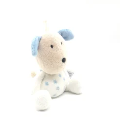 Nici 6100-459 Farmily Steinbeck Farmtiere Plüsch Schlenker Ca 15cm - Schaf Mit Punkten