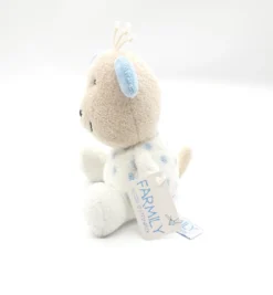 Nici 6100-459 Farmily Steinbeck Farmtiere Plüsch Schlenker Ca 15cm - Schaf Mit Punkten -Nicii Plusch Geschaft 6100 459 Farmily Schaf 3