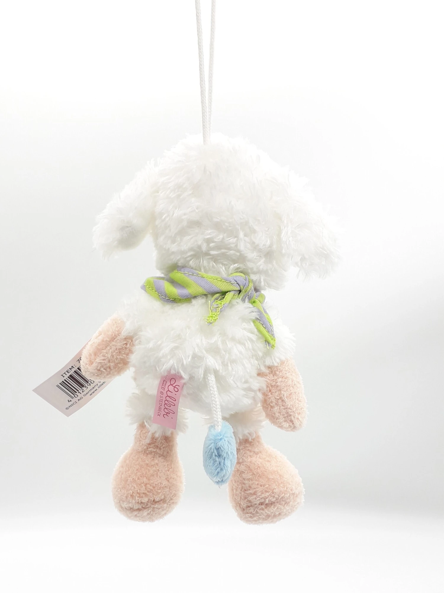 Nici 70653 Steinbeck Lillebi Schaf Wollibo Mit Halstuch 15cm Plüsch Schlenker 2 Nici 70653 Steinbeck Lillebi Schaf Wollibo Mit Halstuch 15cm Plüsch Schlenker – Bild 2