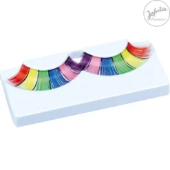 Jofrika Rainbow Wimpern Mit Kleber Metallic Kunstwimpern Fasching Silvester