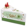 Geschenkschachtel Tortenstück - Glücksschweinchen - Viel Glück 8109